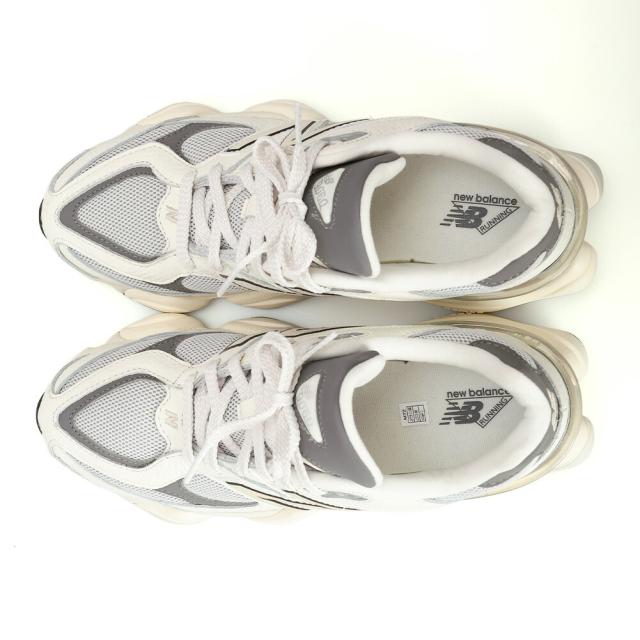 【クーポン5%OFF】ニューバランス／NEW BALANCE "9060" ユニセックス・ローカットスニーカー・スポーツシューズ・ランニングシューズ U9060 AGA(ホワイト×グレー)[返品OK]