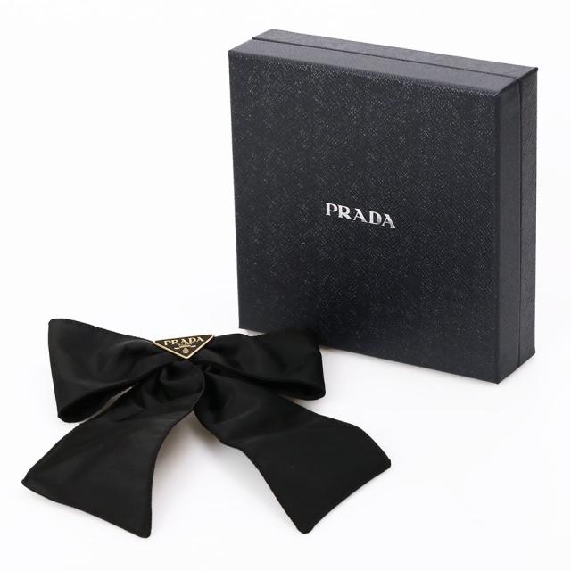 プラダ PRADA Re-Nylon ビッグリボン ロゴバレッタ ヘアクリップ 髪留め ヘアアクセサリー 1IF163[並行輸入/海外正規品/返品可]★クーポン5%OFF_7