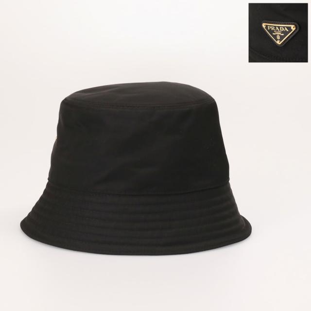 PRADA プラダ バゲットハット バゲハ ナイロン ブラック 1HC137