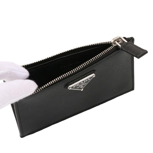 クーポン5%OFF】プラダ／PRADA ”ファスナー付 サフィアーノレザー