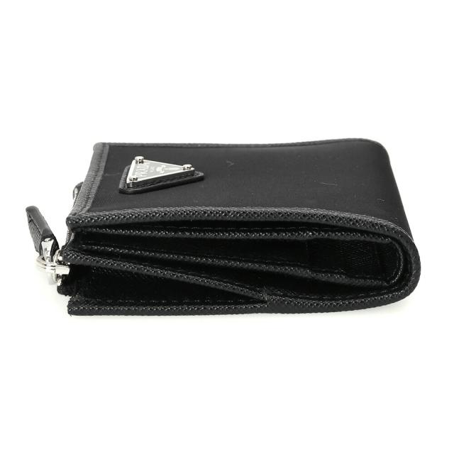 プラダ／PRADARe Nylon xサフィアーノレザー 2つ折り財布・コンパクトウォレット(ブラック) 2ML049 TESSUTO+SAFFIANO(2DMH) NERO[並行輸入/海外正規品/返品可]★クーポン5%OFF_4