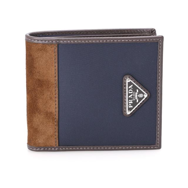 極美品✨プラダ　トライアングル サフィアーノレザー 二つ折り 長財布 ネイビー 楽天市場】プラダ 長財布 財布 レディース サフィアーノ