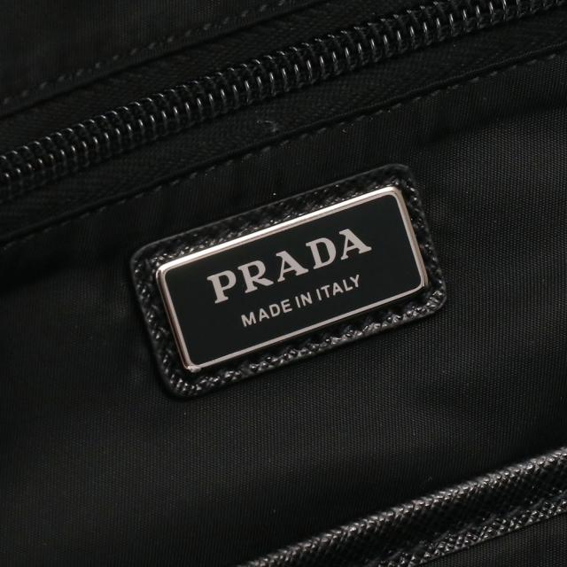 プラダ PRADA Re-Nylon xサフィアーノレザー バックパック リナイロン リサイクルナイロン サフィアーノレザー 型押しレザー リュックサック デイパック 2VZ104[並行輸入/海外正規品/返品可]★クーポン5%OFF_8