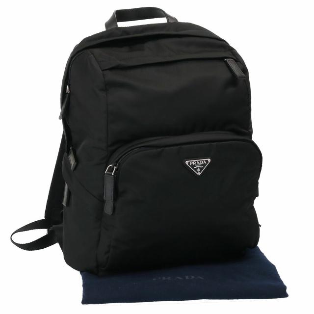 プラダ PRADA Re-Nylon xサフィアーノレザー バックパック リナイロン リサイクルナイロン サフィアーノレザー 型押しレザー リュックサック デイパック 2VZ104[並行輸入/海外正規品/返品可]★クーポン5%OFF_9