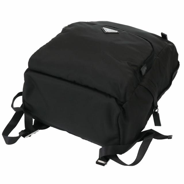 プラダ PRADA Re-Nylon xサフィアーノレザー バックパック リナイロン リサイクルナイロン サフィアーノレザー 型押しレザー リュックサック デイパック 2VZ104[並行輸入/海外正規品/返品可]★クーポン5%OFF_3
