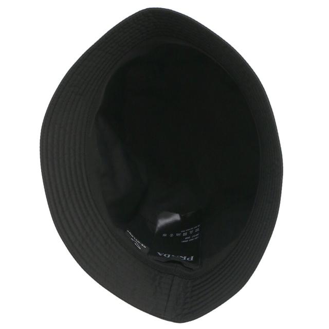 プラダ PRADA Re-Nylon バケットハット メンズ トライアングルロゴ リサイクルナイロン 帽子 ブラック 2HC137 TESSUTO 2DMI NERO [並行輸入/海外正規品/返品可]★クーポン5%OFF_4