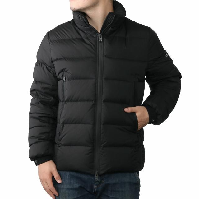 TATRAS フード付きダウンジャケット ブラック TATRAS ブラック ダウンジャケット フード付き TATRAS ブラック ダウン