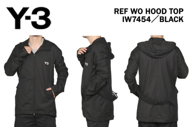 アディダス ワイスリー ADIDAS Y-3 REF WO HOOD TOP ロゴ ジップアップフーディ ユニセックス IW7454[並行輸入/海外正規品/返品可/サイズ交換可]★クーポン5%OFF_1
