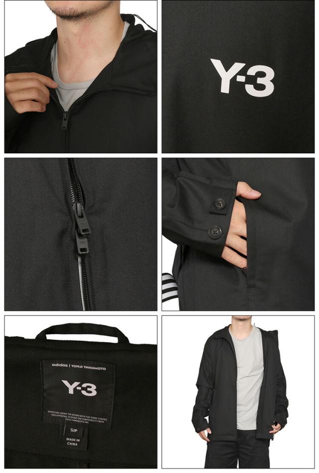 アディダス ワイスリー ADIDAS Y-3 REF WO HOOD TOP ロゴ ジップアップフーディ ユニセックス IW7454[並行輸入/海外正規品/返品可/サイズ交換可]★クーポン5%OFF_2