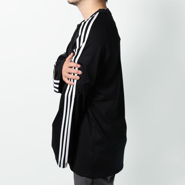 アディダス ワイスリー ADIDAS Y-3 Y-3 LONG SLEEVE TEE 3-STRIPES 長袖 クルーネック Tシャツ JW7351[並行輸入/海外正規品/返品可/サイズ交換可]★クーポン5%OFF_2