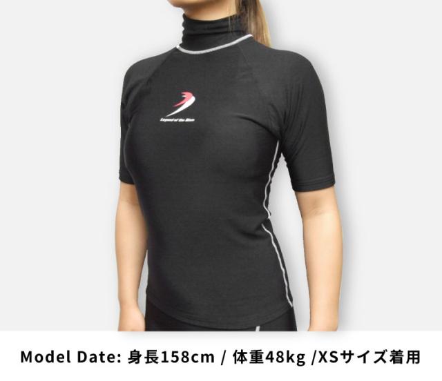 Bism/ビーイズム ウェットスーツ インナーラッシュガード ホットカプセル TI2ショートタッパ 60314003 ラッシュガード インナー ウエットスーツ ラッシュ ガード シュノーケリングダイビング スキンダイビング スキューバーダイビング マリンスポーツ