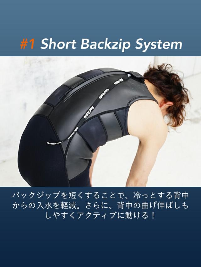 1.5mm×2.5mm ロングジョン ジャケット 2ピース ウェットスーツ メンズ おしゃれ スキン ジャージ 日本人サイズ サーフィン SUP ダイビング シュノーケリング ヘレイワホ HeleiWaho POPLIFEシリーズ 海水浴 ビーチアイテム 海遊び