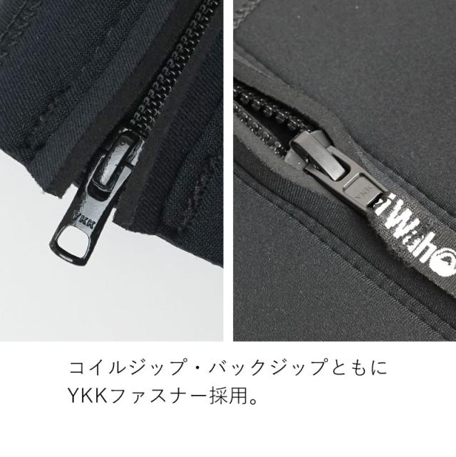 フルスーツ 5×4mm ウェットスーツ メンズ ロングファスナー 手足首ファスナー付 ストレッチ ジャージ 着脱性 保温 サーフィン SUP ダイビング シュノーケリング ヘレイワホ HeleiWaho CLASSICシリーズ 海水浴 ビーチアイテム 海遊び