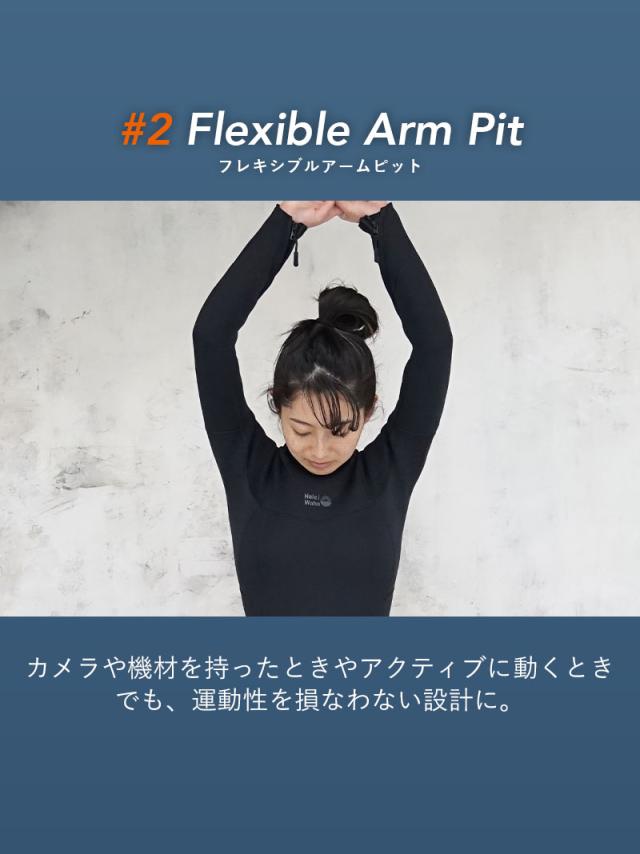 フルスーツ 5×4mm ウェットスーツ レディース ロングファスナー 手足首ファスナー付 ストレッチ ジャージ 着脱性 保温 サーフィン SUP ダイビング シュノーケリング ヘレイワホ HeleiWaho CLASSICシリーズ 海水浴 ビーチアイテム 海遊び