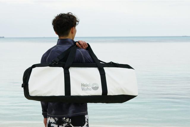 ロングフィンバッグ ヘレイワホ HeleiWaho スノーケリング フリーダイビング スキンダイビング 素潜り フィンバッグ 海水浴 ビーチアイテム 海遊び