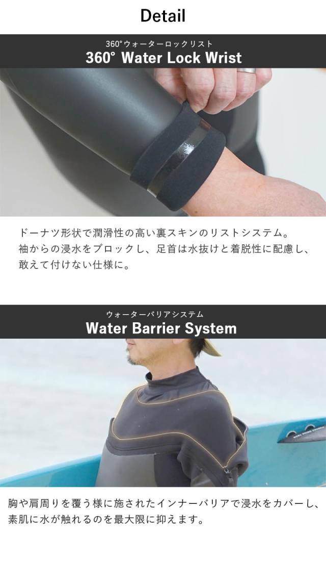 セミドライ 5×4×3mm ウェットスーツ メンズ サーフィン セミドライスーツ チェストジップ ドライネック 裏起毛 伸縮性 保温性 秋冬 ヘレイワホ HeleiWaho セミドライスーツ ウェットスーツ 日本人サイズ ヘレイワホ HeleiWaho HighTuneシリーズ