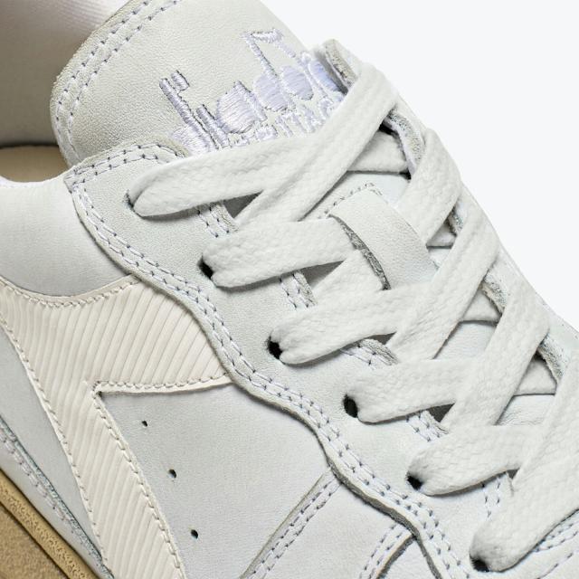 Diadora (ディアドラ) MI BASKET LOW USED ホワイト ユニセックス スニーカー HERITAGEコレクション_2