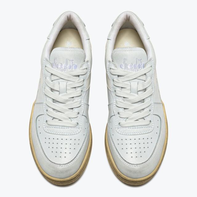 Diadora (ディアドラ) MI BASKET LOW USED ホワイト ユニセックス スニーカー HERITAGEコレクション_1