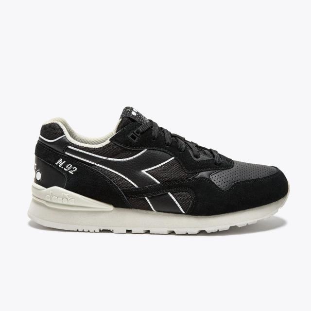 Diadora (ディアドラ) N.92 ADVANCE ブラック ユニセックス スニーカー SPORTS コレクション