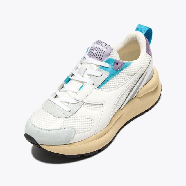 Diadora (ディアドラ) MERCURY ELITE URBAN WN ホワイト レディース スニーカー HERITAGEコレクション_4
