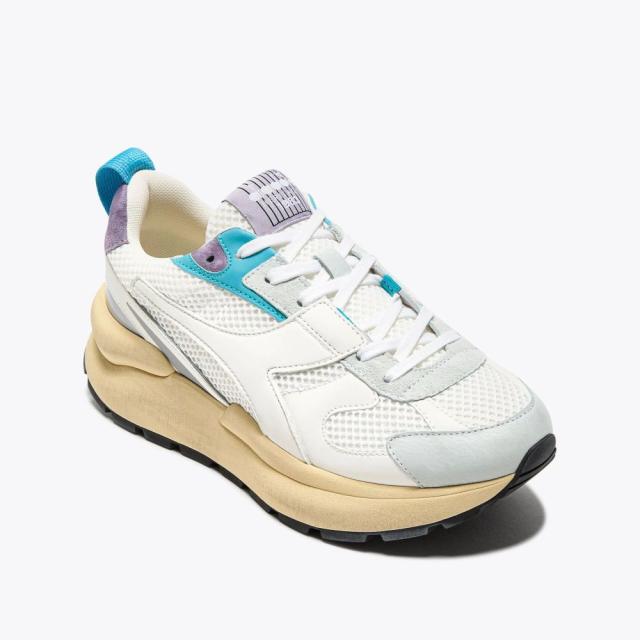 Diadora (ディアドラ) MERCURY ELITE URBAN WN ホワイト レディース スニーカー HERITAGEコレクション_3