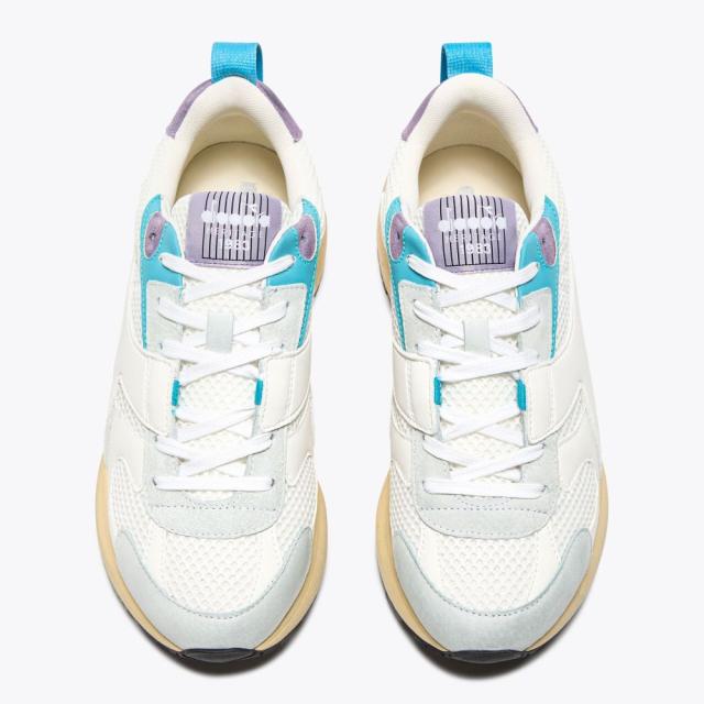 Diadora (ディアドラ) MERCURY ELITE URBAN WN ホワイト レディース スニーカー HERITAGEコレクション_1