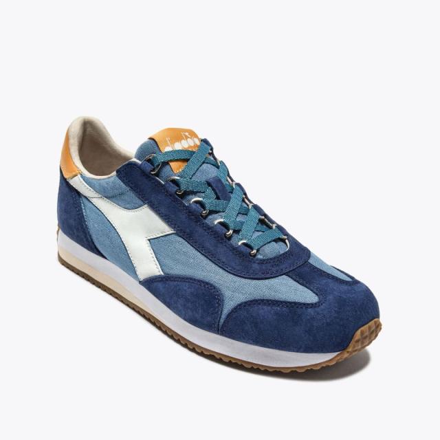 Diadora (ディアドラ) EQUIPE CANVAS SW EVO ブルー ユニセックス スニーカー HERITAGEコレクション_3