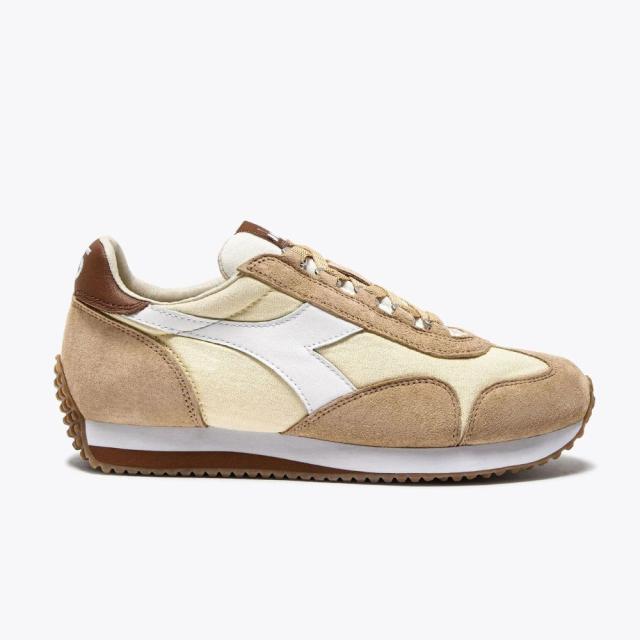 Diadora (ディアドラ) EQUIPE CANVAS SW EVO ベージュ ユニセックス スニーカー HERITAGEコレクション