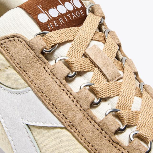 Diadora (ディアドラ) EQUIPE CANVAS SW EVO ベージュ ユニセックス スニーカー HERITAGEコレクション_2