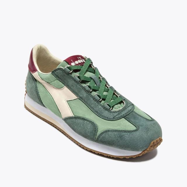 Diadora (ディアドラ) EQUIPE CANVAS SW EVO グリーン ユニセックス スニーカー HERITAGEコレクション_3