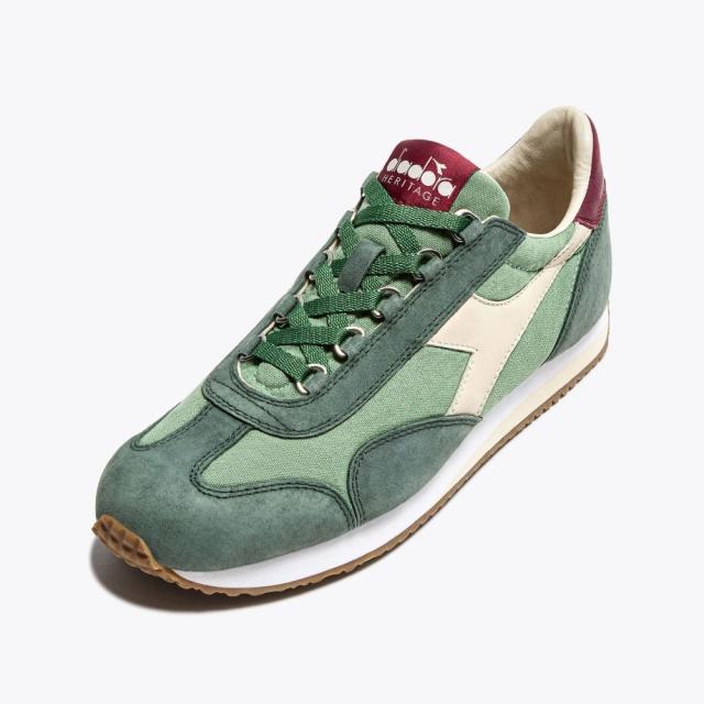 Diadora (ディアドラ) EQUIPE CANVAS SW EVO グリーン ユニセックス スニーカー HERITAGEコレクション_4