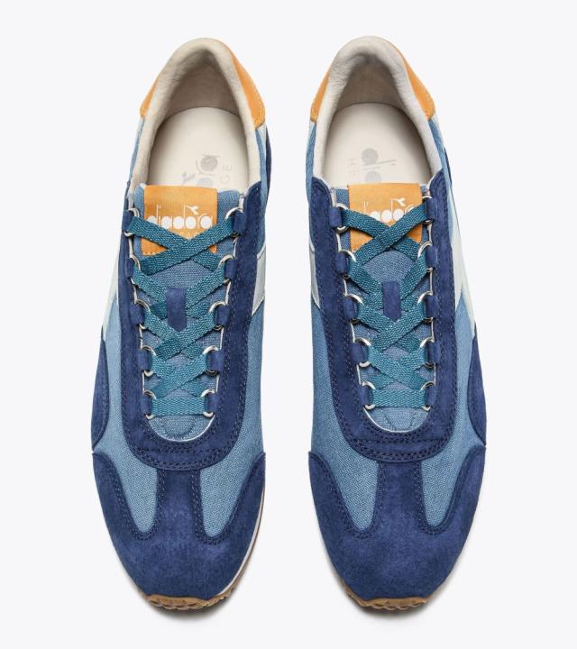 Diadora (ディアドラ) EQUIPE CANVAS SW EVO ブルー ユニセックス スニーカー HERITAGEコレクション_1