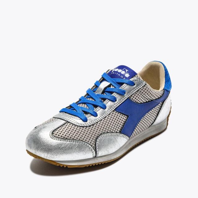 Diadora (ディアドラ) EQUIPE STELLAR SW シルバー ユニセックス スニーカー HERITAGEコレクション Diadora (ディアドラ) EQUIPE STELLAR SW シルバー ユニセックス