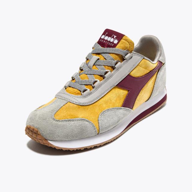 Diadora (ディアドラ) EQUIPE '75 SW イエロー ユニセックス スニーカー HERITAGEコレクション_4