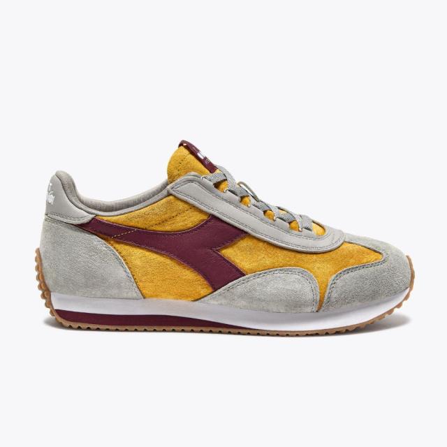 Diadora (ディアドラ) EQUIPE '75 SW イエロー ユニセックス スニーカー HERITAGEコレクション