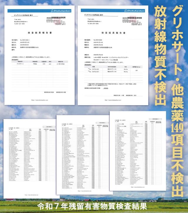 【無農薬・無化学肥料・除草剤不使用】 玄米 令和7年度米 コシヒカリ 30kg 熊本県産 阿蘇山麓の後藤明子自然栽培農園 自然栽培米 複数原料米(ブレンド米）ではなくて コシヒカリのみの単一原料米 精米改良剤(プラスチック米)一切不使用 なので安心して食べられる_3