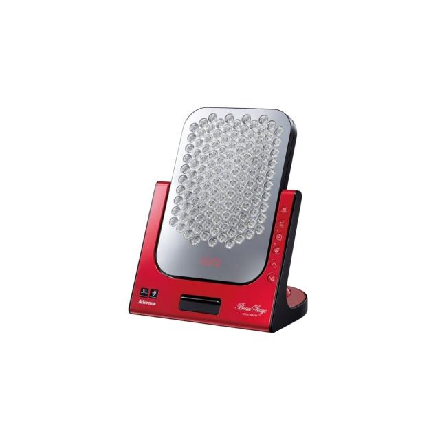 【サロンケアをながら美容で】VIRUGA イタリアンレッド 4種の近赤外線LED プラズマクラスター新品　光美容　ながら美容　卓上型　肌のハリ　ツヤ　保湿　美髪　頭皮ケア　LED美顔器　美容家電 サロンケアをながら美容で】VIRUGA イタリアンレッド 4種の近赤外線LED