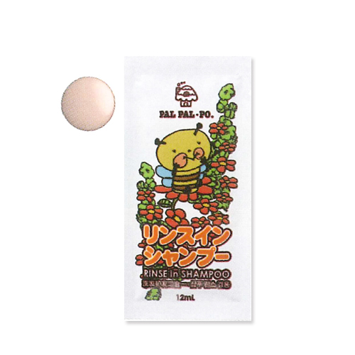 業務用 パルパルポー(PAL PAL・PO) 子供用 リンスインシャンプー(12mL) フローラルの香り ×500袋セット - 可愛いキャラクターが描かれたリンスインシャンプーです。「ホテルアメニティ」「個包装」「送料無料」「DT」_1