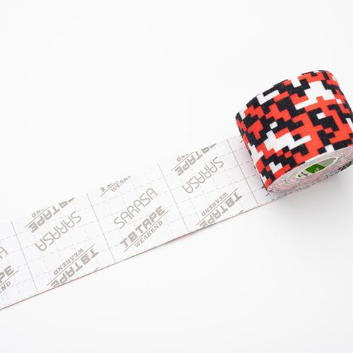 「テーピングテープ」ファロス(PHAROS) さらさ ハイパフォーマンス TB TAPE (ティービーテープ) WEAKEND 5.0cmx4m プラスチックケース付 1巻入x12個セット 「送料無料」