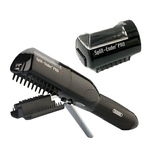 (即日発送)Split-Ender PRO2(スプリットエンダー プロ2) + ブレードキット(ヘアチャンバー・REPLACEMENT BLADE KIT)セット  - 傷んだ枝毛だけをカット！(認定日本公式代理店)(枝毛カット専用機器)(送料無料)