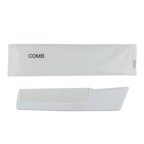 業務用 コームブラシ (COMB BRUSH)×500個セット - スリムで携帯に便利。ホテル・エステ・温泉・銭湯・サウナ・スポーツジム・ヘアブラシ。毛染めなどのヘアケアにも！(ホテルアメニティ)(使い捨てコーム)(個包装タイプ)(DT)_1