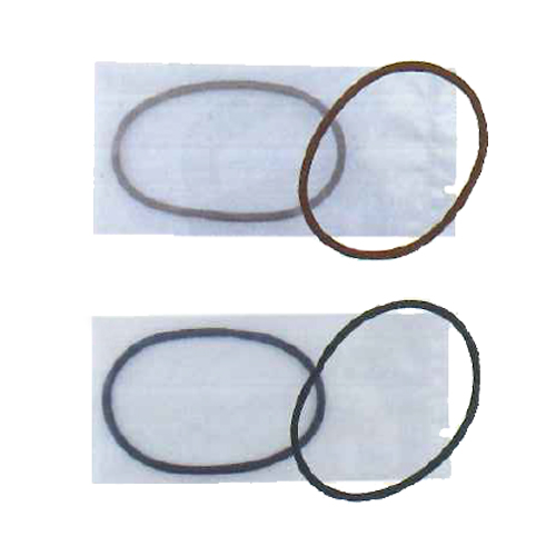 「あす着」業務用 シンプルプチゴム(Simple Petit Gum) 細タイプ (45×2mm) ×2000個セット(ブラック・ブラウン) - 全2色。ホテル・エステ・温泉・銭湯・サウナ・スポーツジム・ヘアゴム。「ホテルアメニティ」「ヘアーゴム」「個包装タイプ」「送料無料」「DT」 業務用 シンプルプチゴム(Simple Petit Gum) 細タイプ (45×2mm) ×1000