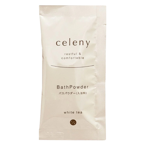 あす着)celeny (セレニー) バスパウダー ホワイティ—の香り 20g ×200包