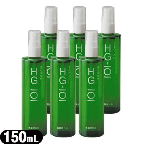 (あす着)(医薬部外品)フローラ(Flora) 植物性の薬用育毛剤 HG-101 (150mL) ×6本セット - 植物由来の有効成分が頭皮環境を整え育毛をサポートします。