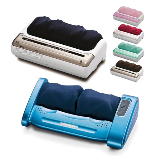 (あす着)(コンパクトマッサージ器)的場電機製作所(MATOBA) プチローラー(petiteroller)SR-7 + フットマッサージャー コンフォートウィン(Comfort Win)SR-8セット (正規代理店)(送料無料)