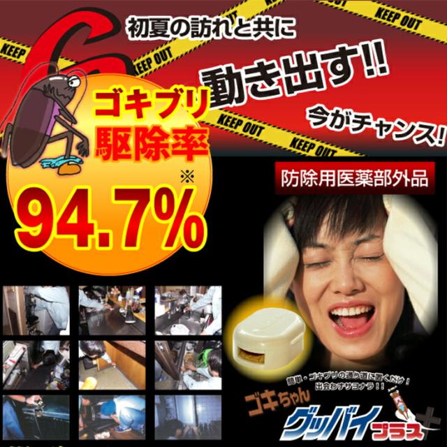 (あす着)(ゴキブリ駆除剤)(業務用)医薬部外品 ゴキちゃん グッバイプラス 6個入り×40袋(計240個) - ゴキブリ一家掃滅!プロの経験が生んだ家庭用サイズの本格派!連鎖効果でゴキブリ完全撃退!！(送料無料)_4