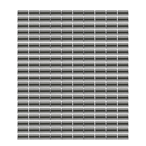 (あす着)(ホテルアメニティ)(メッシュ スタイリング コーム)業務用 ペーパーコーム&ブラシ x200個セット (Hair Brush & Comb) (送料無料)