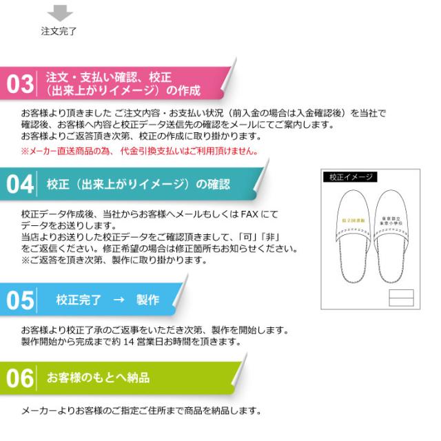 (名入れスリッパ:リピート用)オーミケンシ エフィル 高級レザー調スリッパ×60足(印刷代込み!) 3色からお選びください!(送料無料)_7