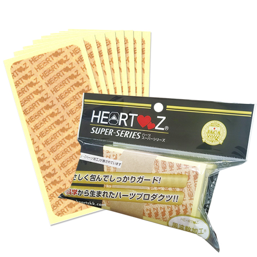 (あす着)HEARTZ(ハーツ) ハーツスーパーシール ベタ貼りタイプ 100枚入(100シート)×5個セット (徳用サイズ)(肩/腰/脚など広範囲で使用したいときに)(送料無料)_1
