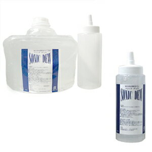 太平化学産業 ソニックデュウ(水溶性超音波ゲル) 5kg (500g空ボトル付き)×500g セット - 超音波治療器の通電を補助する超音波ジェルです。(正規代理店)(ソフト・ハード両用タイプ)(送料無料)